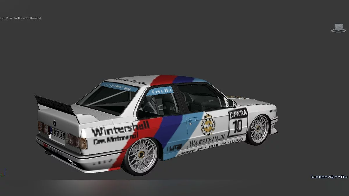 Modèles 3D BMW Série 3 (E30) 1986 / Fichiers pour les moddeurs