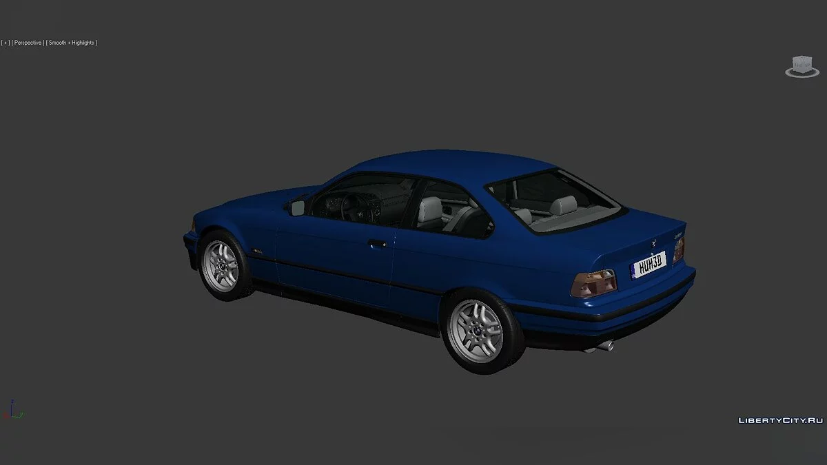 3D Моделі BMW 3 Серії (E36) 1993 / Ресурси