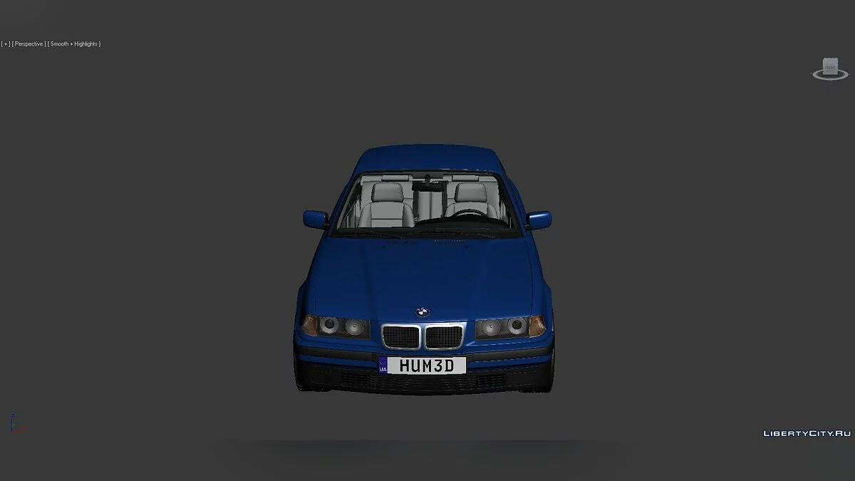 3D Моделі BMW 3 Серії (E36) 1993 / Ресурси