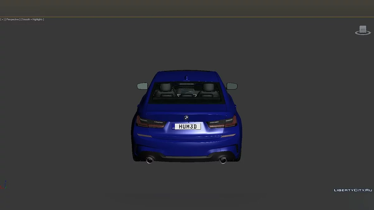 Modèles 3D BMW Série 3 (G20) 2019 / Fichiers pour les moddeurs