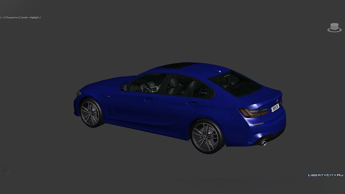 Modèles 3D BMW Série 3 (G20) 2019 / Fichiers pour les moddeurs