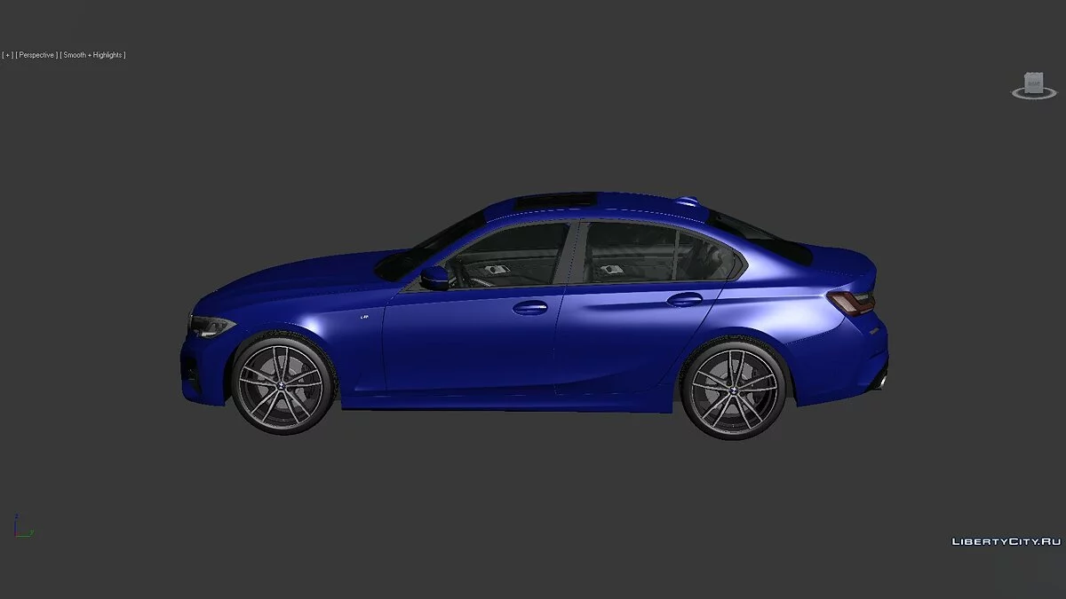 Modèles 3D BMW Série 3 (G20) 2019 / Fichiers pour les moddeurs