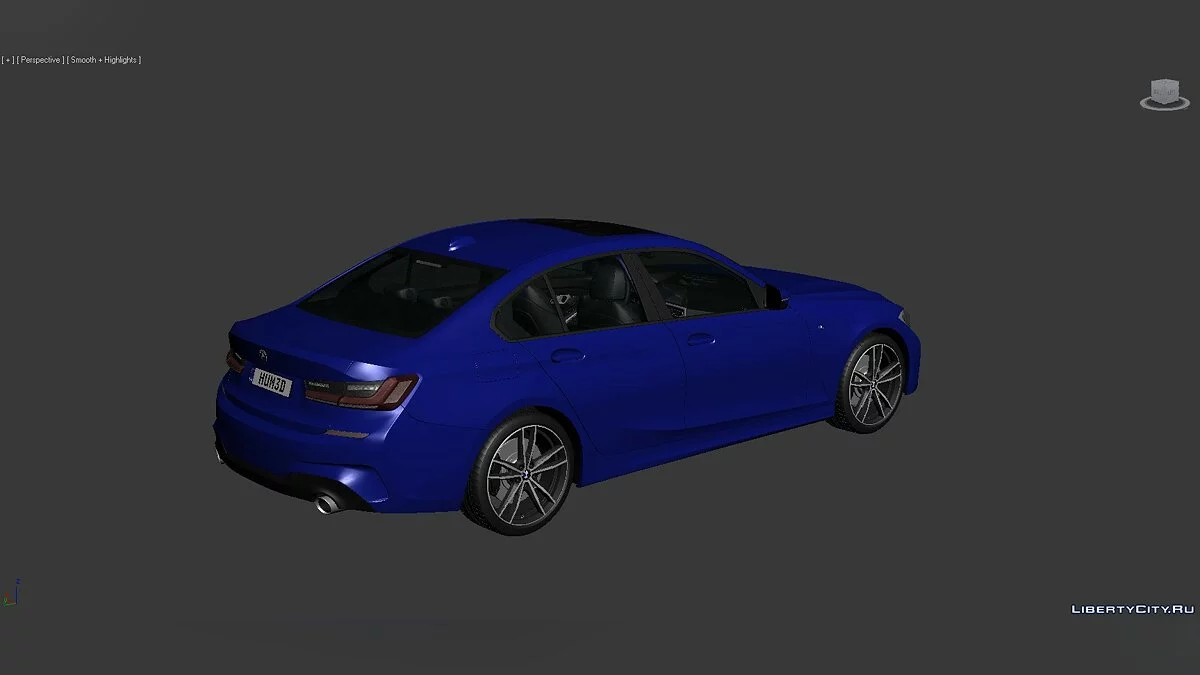 Modèles 3D BMW Série 3 (G20) 2019 / Fichiers pour les moddeurs