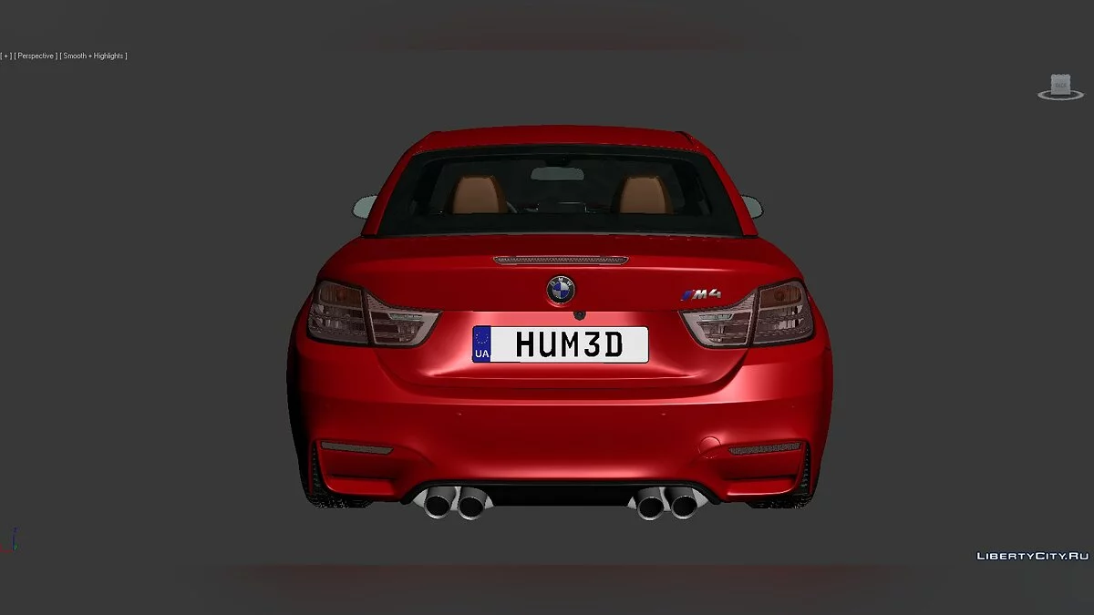 Modèles 3D BMW Série 4 (F83) 2014 / Fichiers pour les moddeurs