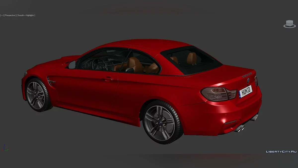 Modèles 3D BMW Série 4 (F83) 2014 / Fichiers pour les moddeurs