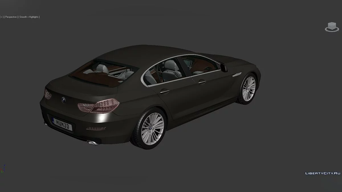 Modèles 3D BMW Série 6 (F06) 2012 / Fichiers pour les moddeurs
