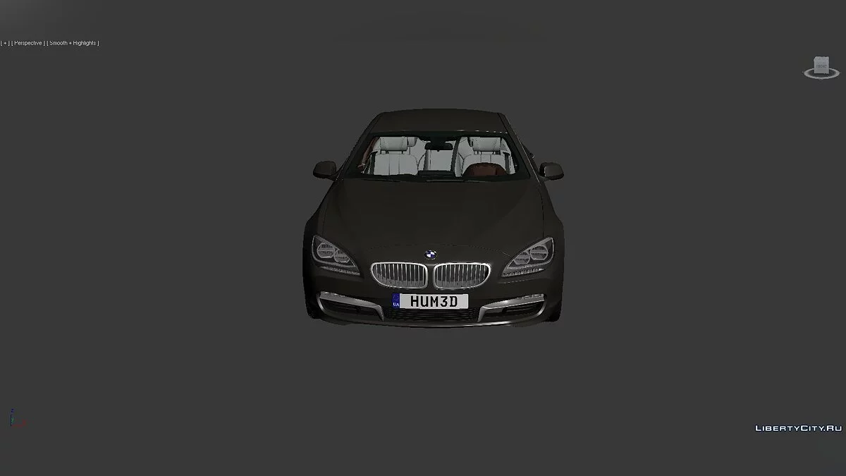 Modèles 3D BMW Série 6 (F06) 2012 / Fichiers pour les moddeurs