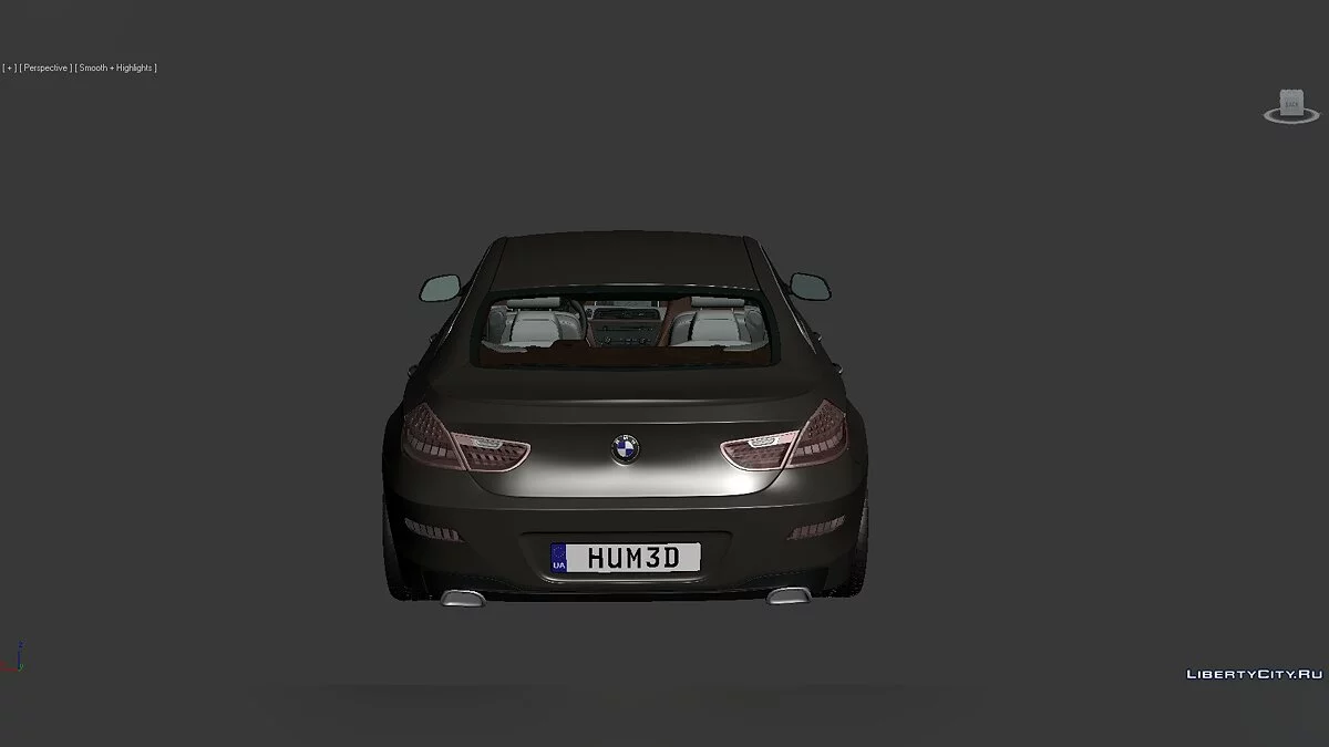Modèles 3D BMW Série 6 (F06) 2012 / Fichiers pour les moddeurs
