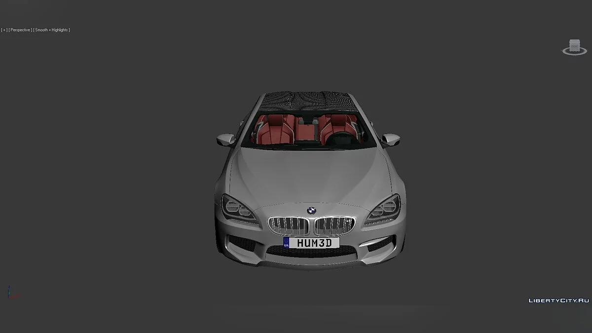 Modèles 3D BMW Série 6 (F06) 2013 / Fichiers pour les moddeurs