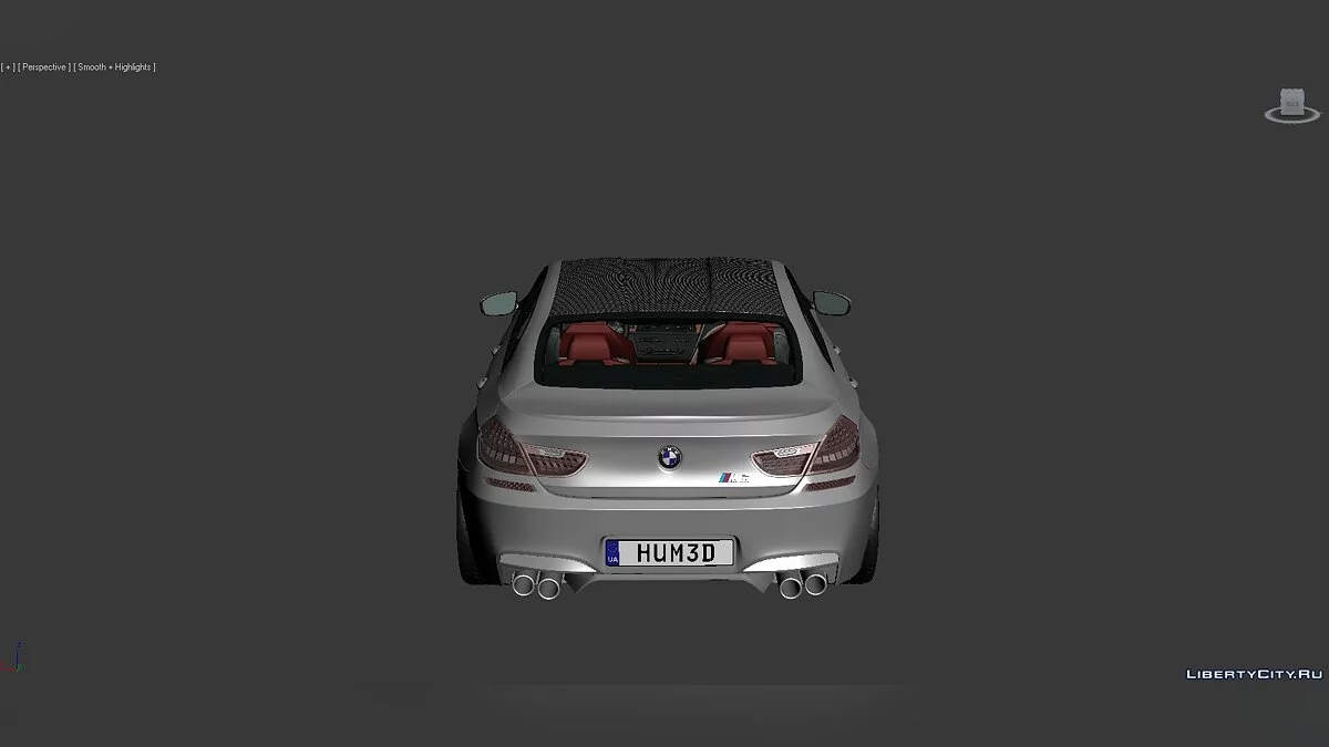 Modèles 3D BMW Série 6 (F06) 2013 / Fichiers pour les moddeurs