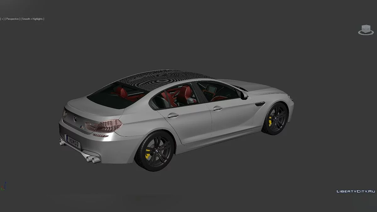 Modèles 3D BMW Série 6 (F06) 2013 / Fichiers pour les moddeurs