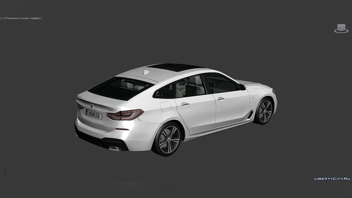 Modèles 3D BMW Série 6 (G32) 2017 / Ressources