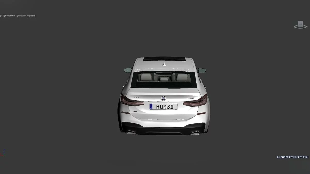 Modèles 3D BMW Série 6 (G32) 2017 / Ressources