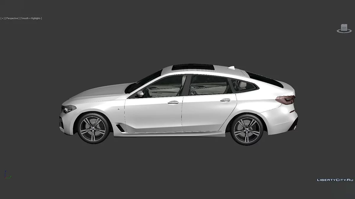 Modèles 3D BMW Série 6 (G32) 2017 / Ressources