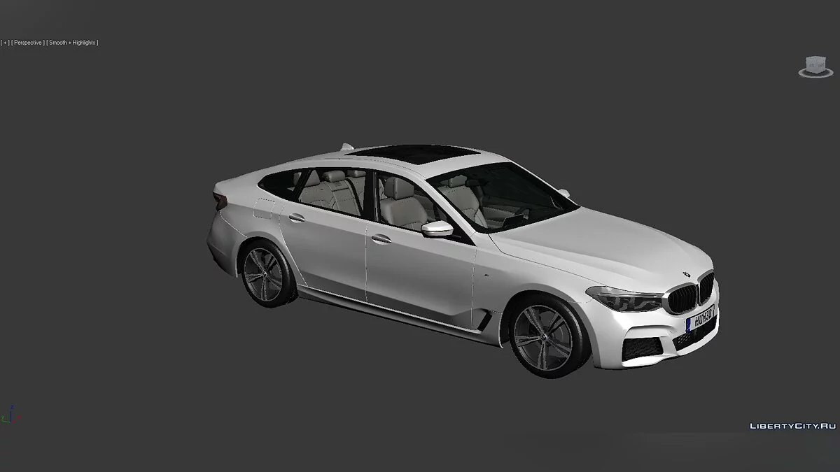 Modèles 3D BMW Série 6 (G32) 2017 / Ressources
