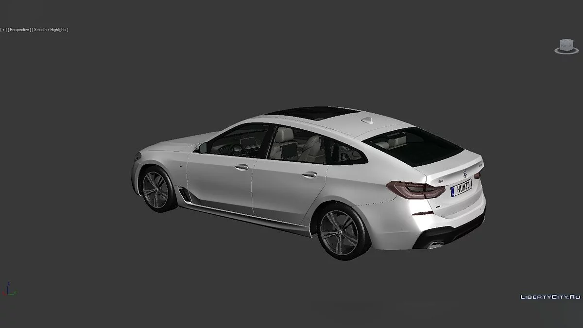Modèles 3D BMW Série 6 (G32) 2017 / Ressources