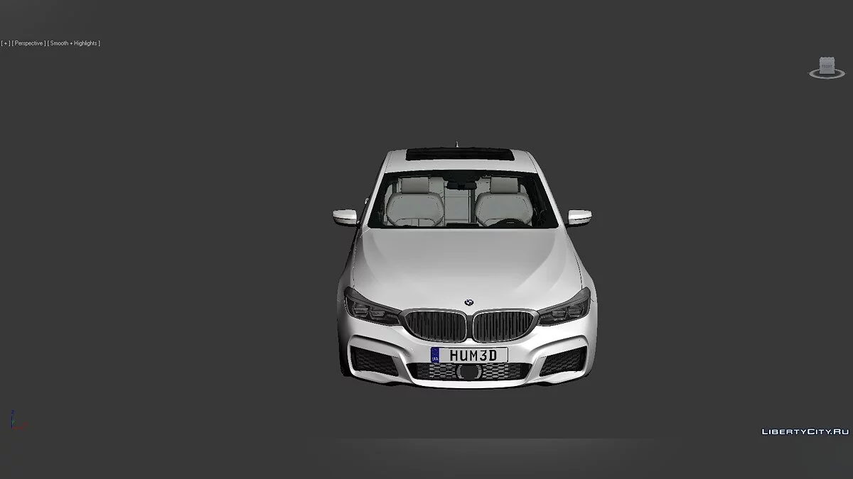 Modèles 3D BMW Série 6 (G32) 2017 / Ressources