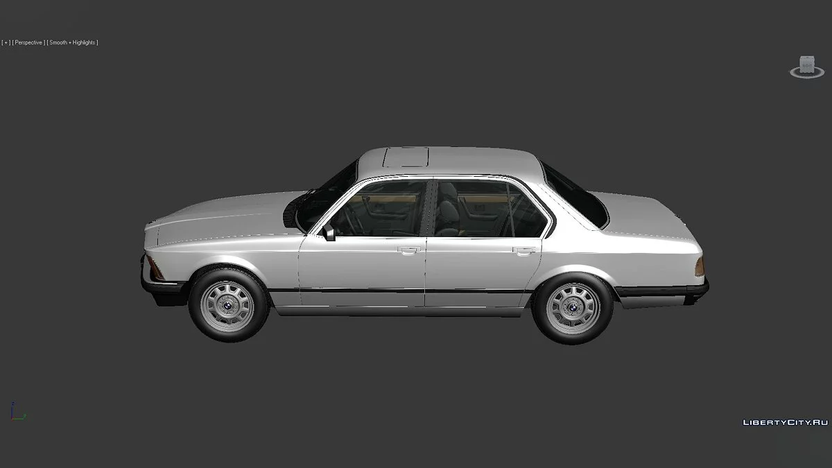 3D Моделі BMW 7 Серії (E23) 1982 / Файли для модмейкерів