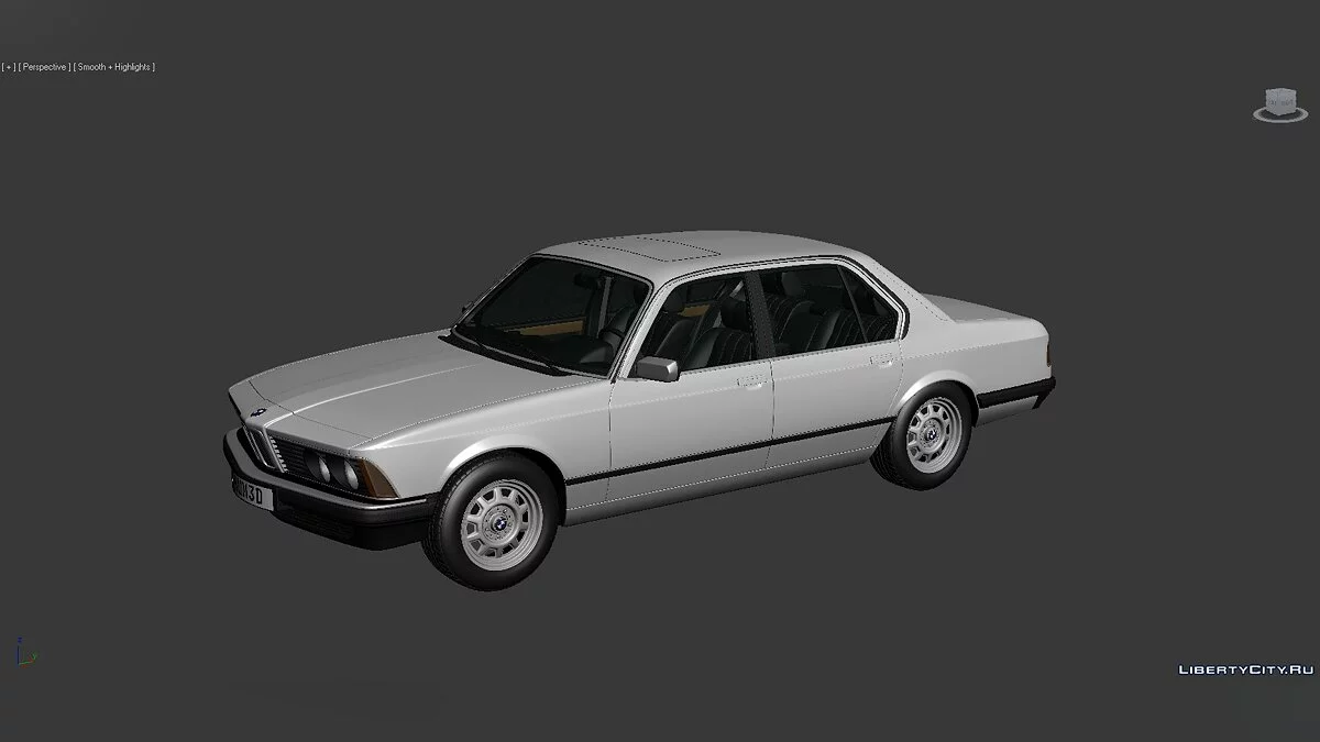 3D Моделі BMW 7 Серії (E23) 1982 / Файли для модмейкерів