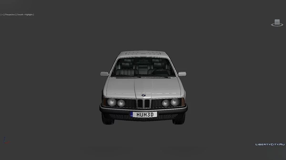 3D Моделі BMW 7 Серії (E23) 1982 / Файли для модмейкерів