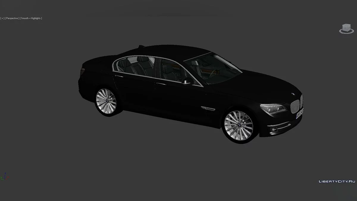 3D Моделі BMW 7 Серії (F02) 2013 / Файли для модмейкерів