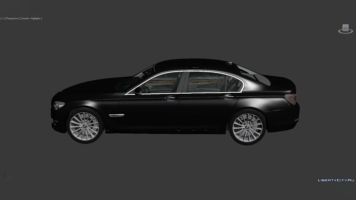 3D Моделі BMW 7 Серії (F02) 2013 / Файли для модмейкерів