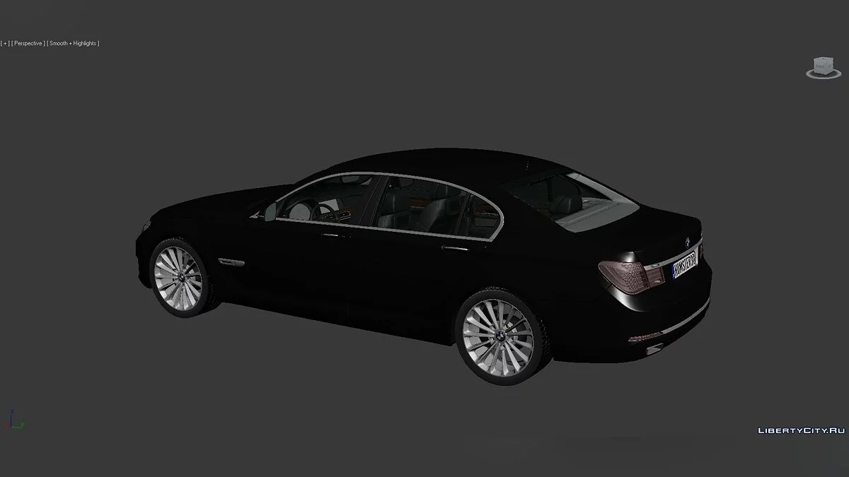 3D Моделі BMW 7 Серії (F02) 2013 / Файли для модмейкерів
