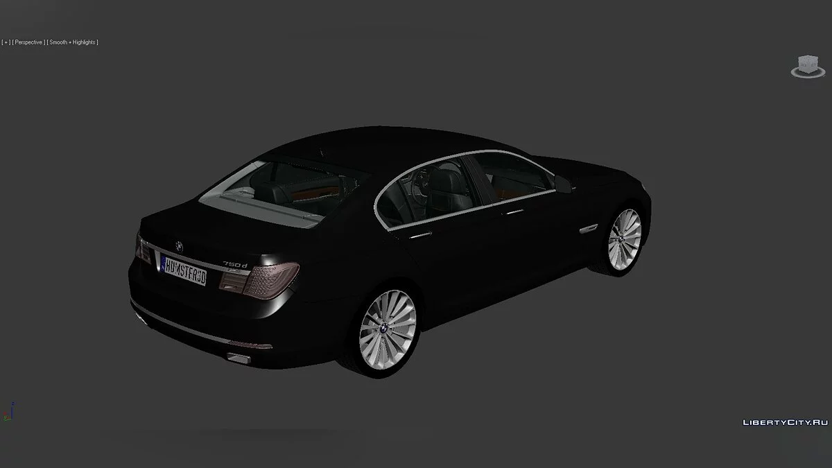 3D Моделі BMW 7 Серії (F02) 2013 / Файли для модмейкерів