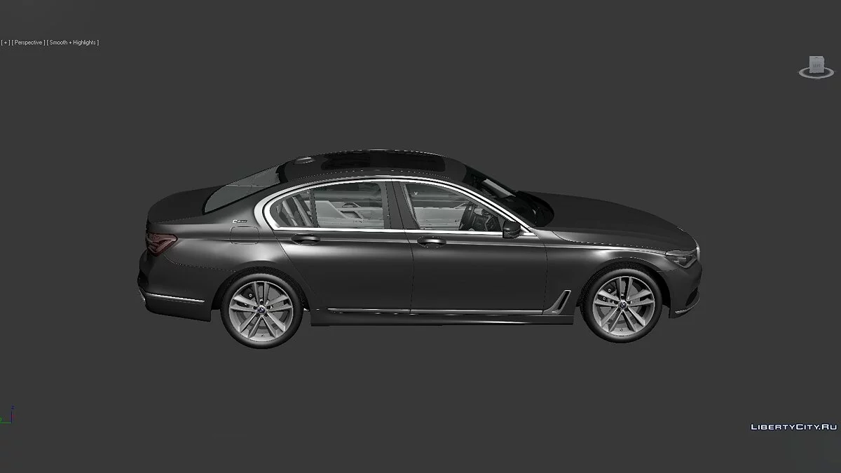 3D Моделі BMW 7 Серії (G12) 2015 / Файли для модмейкерів