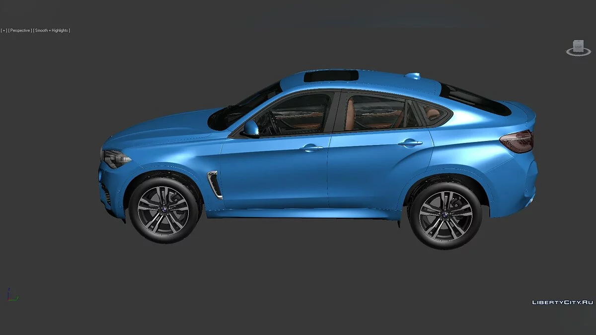 3D Models BMW X6 2015 / Files for mod makers