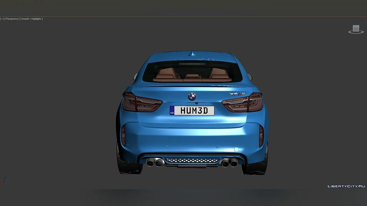 3D Models BMW X6 2015 / Files for mod makers