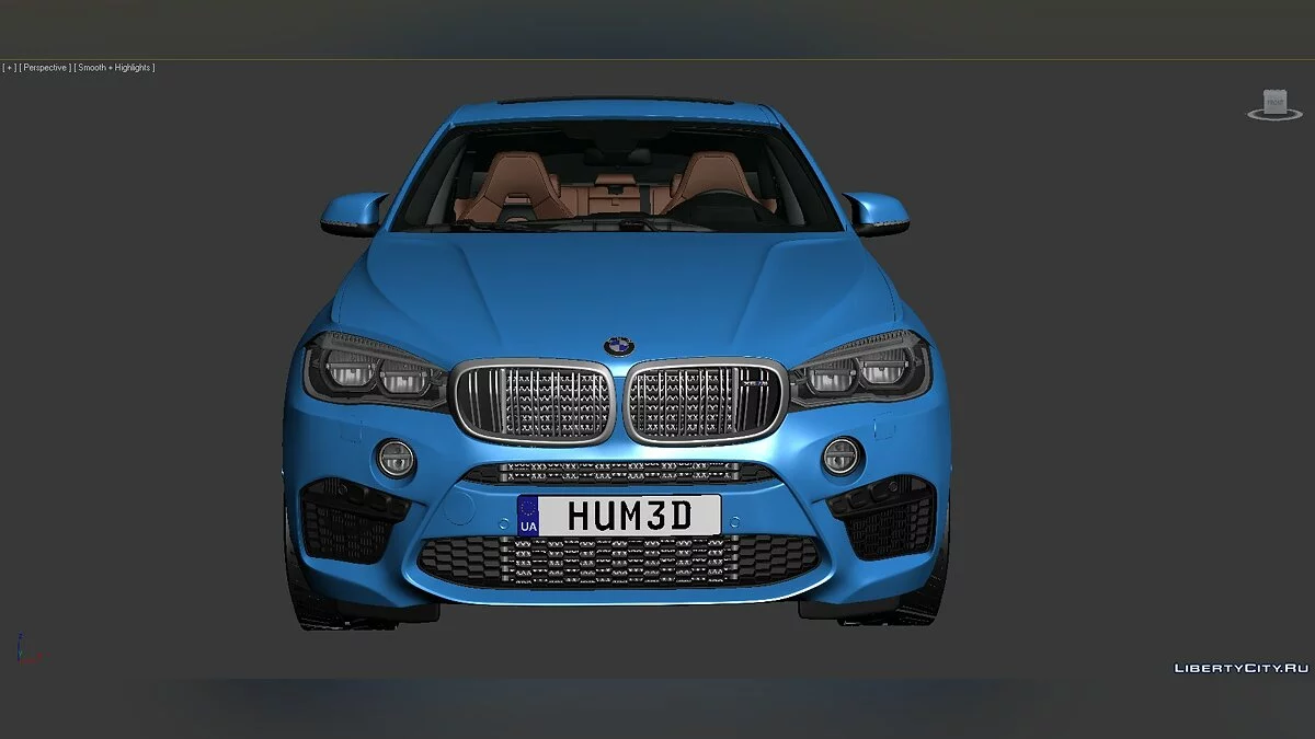 3D Models BMW X6 2015 / Files for mod makers