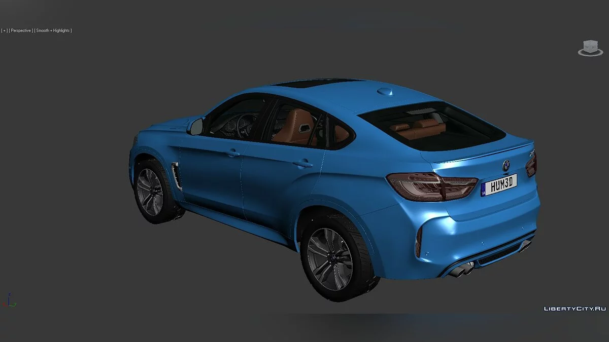3D Models BMW X6 2015 / Files for mod makers