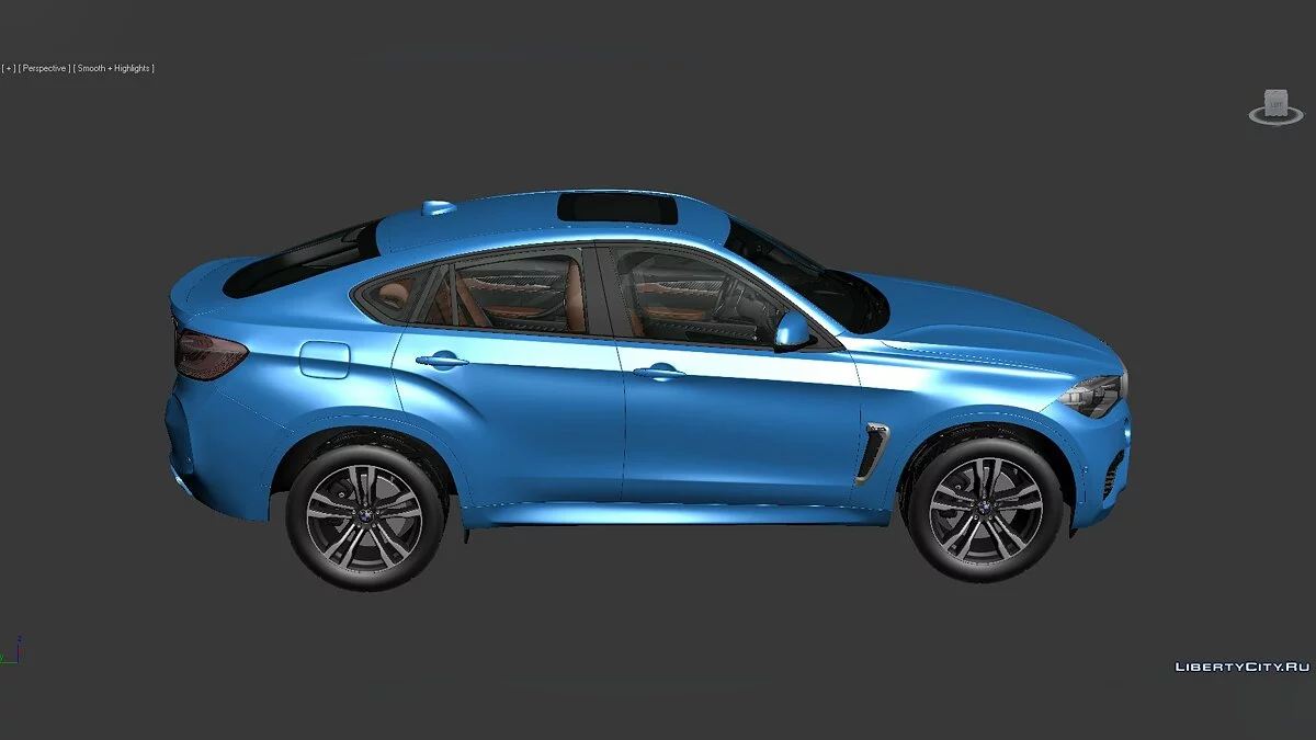 3D Models BMW X6 2015 / Files for mod makers