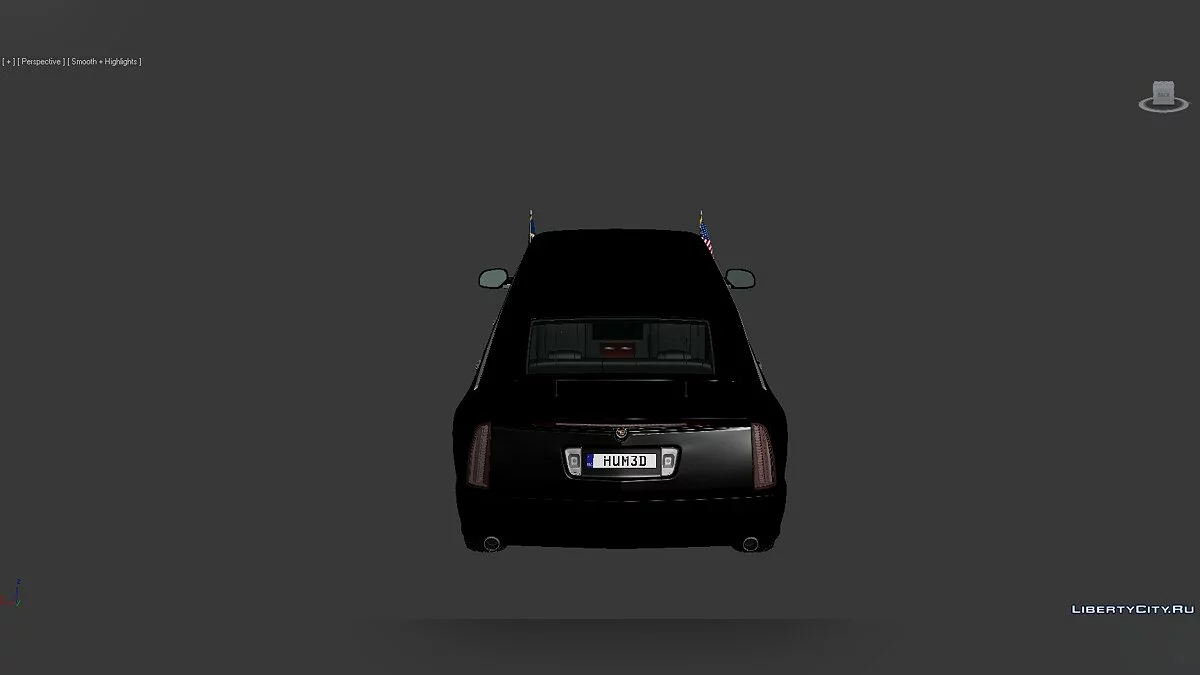 2017年美国总统专车3D模型 / 模组制作人的文件
