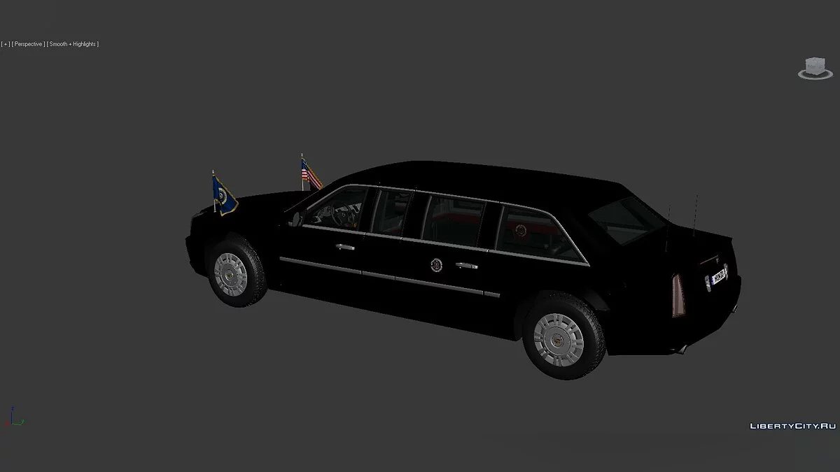 2017年美国总统专车3D模型 / 模组制作人的文件
