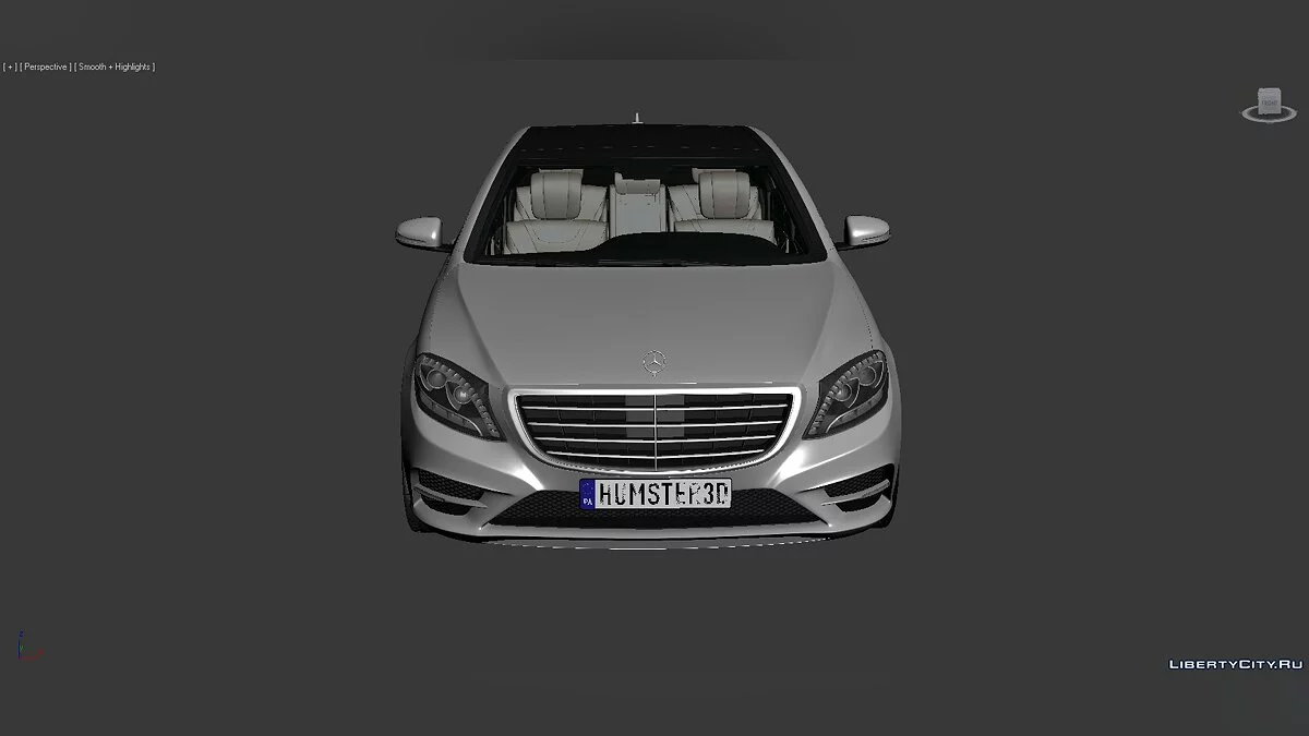 3D Models Mercedes-Benz S-Class (W222) 2014 / Resources
