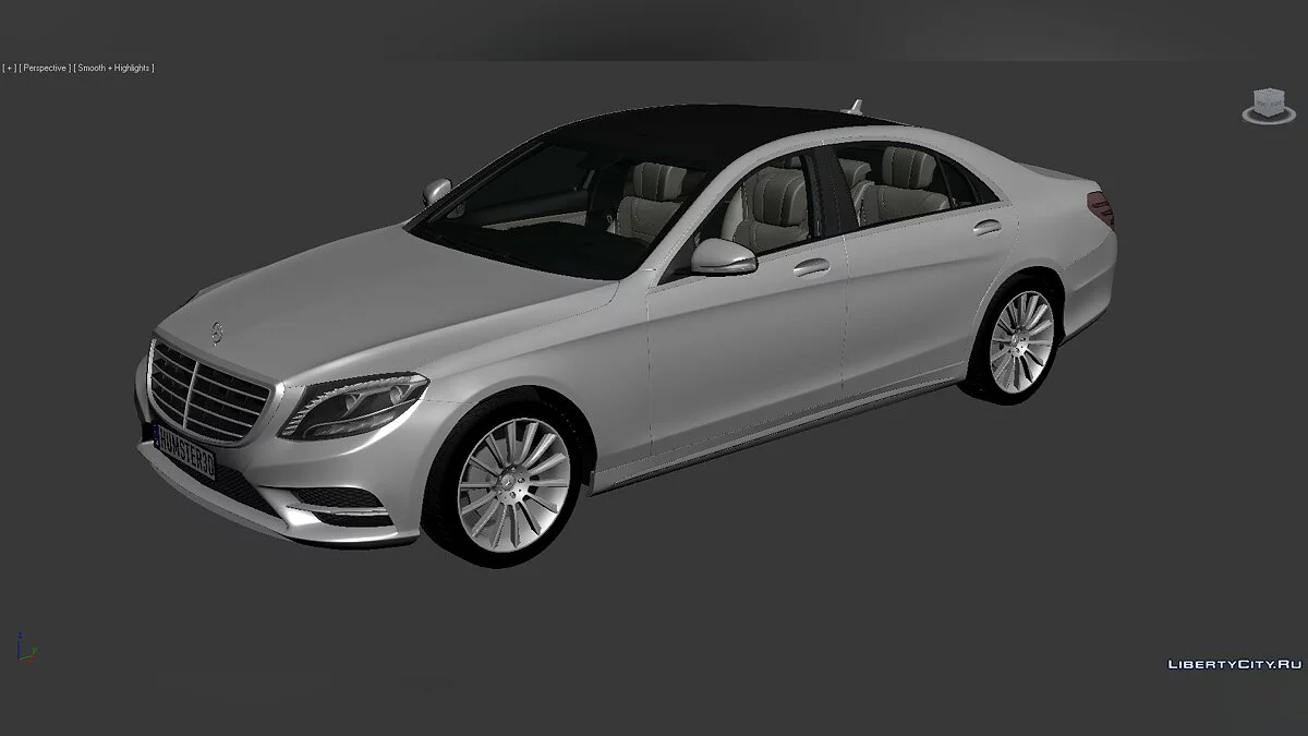 3D Models Mercedes-Benz S-Class (W222) 2014 / Resources