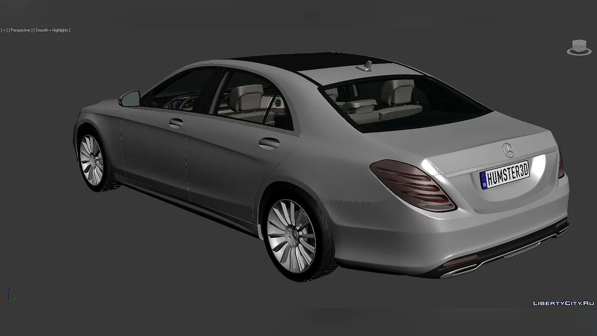 3D Models Mercedes-Benz S-Class (W222) 2014 / Resources