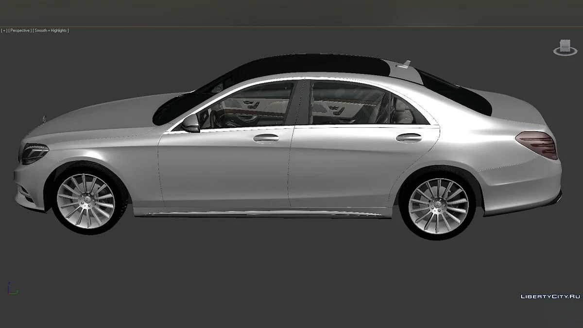 3D Models Mercedes-Benz S-Class (W222) 2014 / Resources