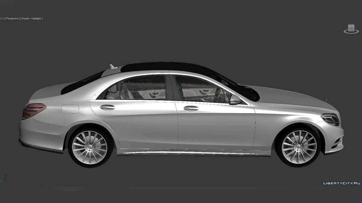 3D Models Mercedes-Benz S-Class (W222) 2014 / Resources
