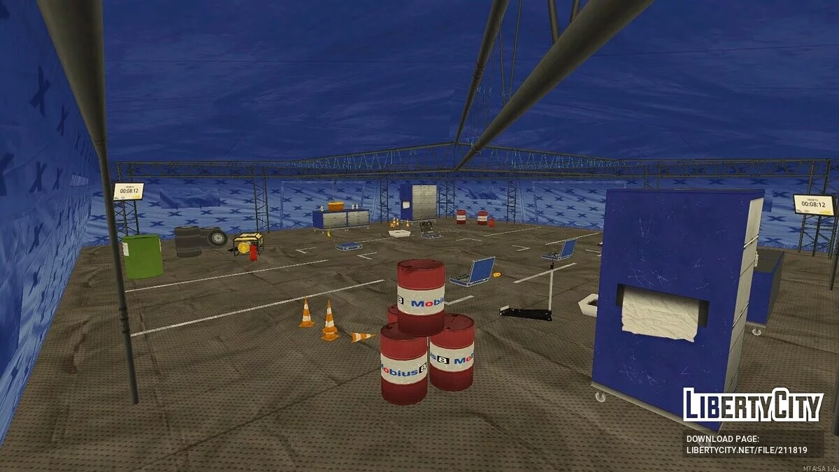 Tuning Studio Interior №2 (object) / Files for mod makers