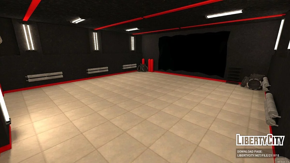 Tuning Studio Interior (object) / Files for mod makers