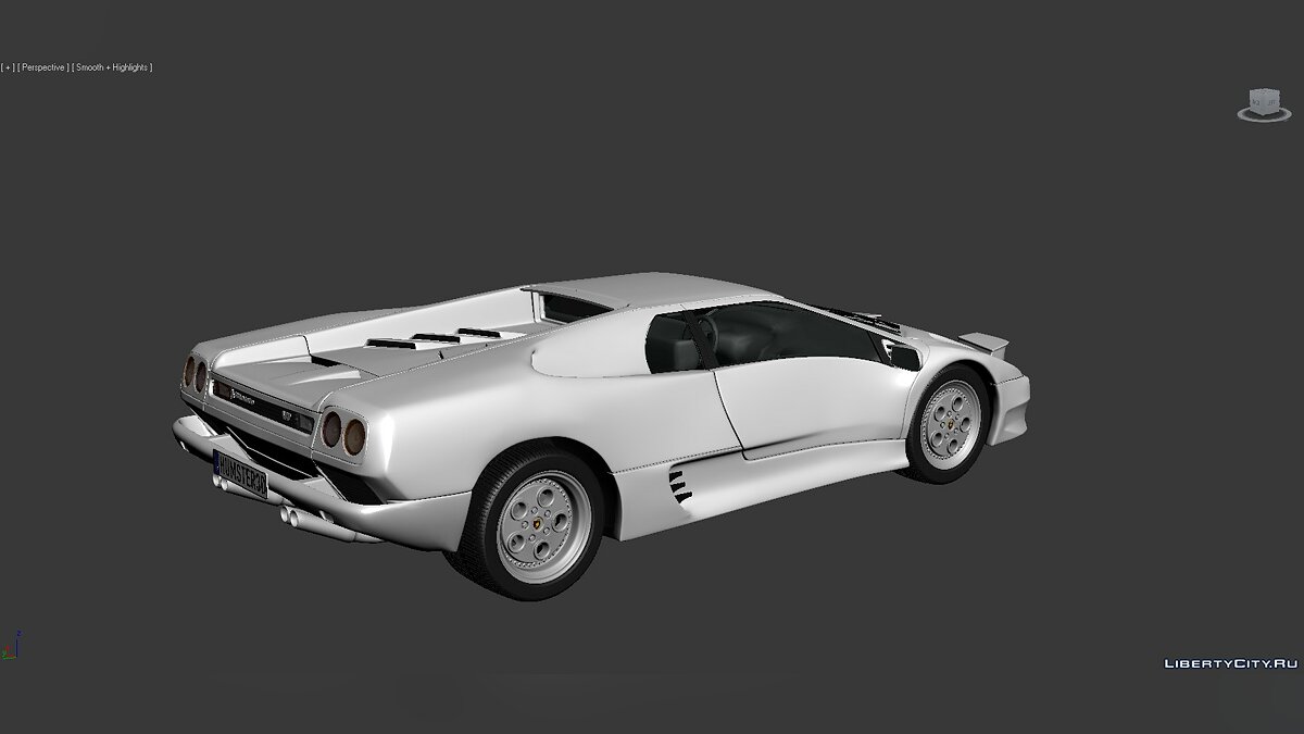 Download 3D Models Lamborghini Diablo VT 1993 for for modmakers