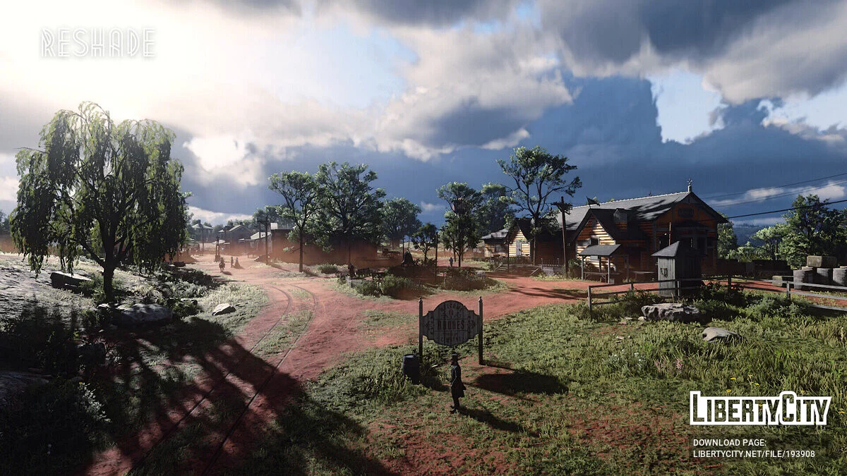 Реалістичне освітлення та кольорокорекція / Red Dead Redemption 2