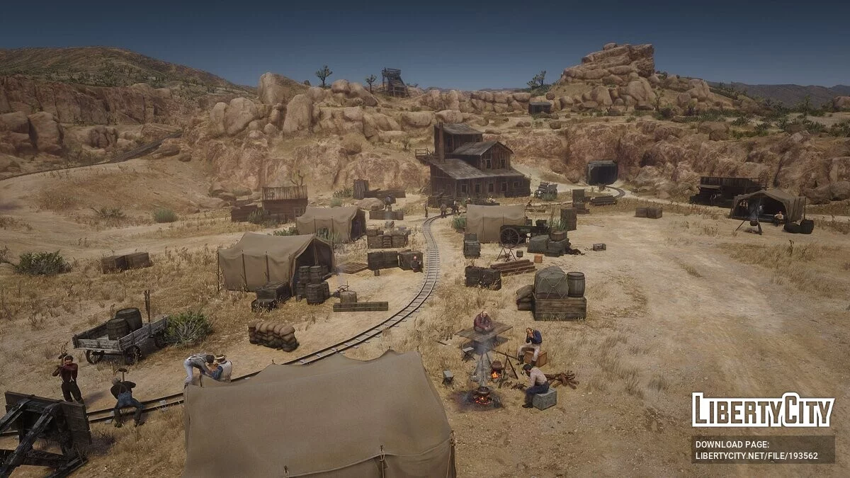 Project New Austin: 1907 – Klassisches Farbschema und RDR1-Standorte [1.2.0] / Red Dead Redemption 2