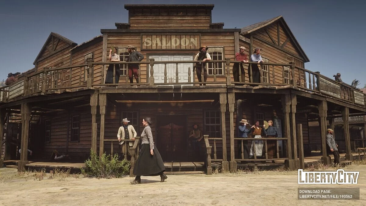 Project New Austin: 1907 – Klassisches Farbschema und RDR1-Standorte [1.2.0] / Red Dead Redemption 2