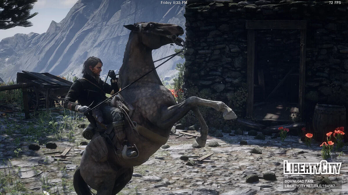 Невеликий гірський притулок для Hohn [0.2] / Red Dead Redemption 2