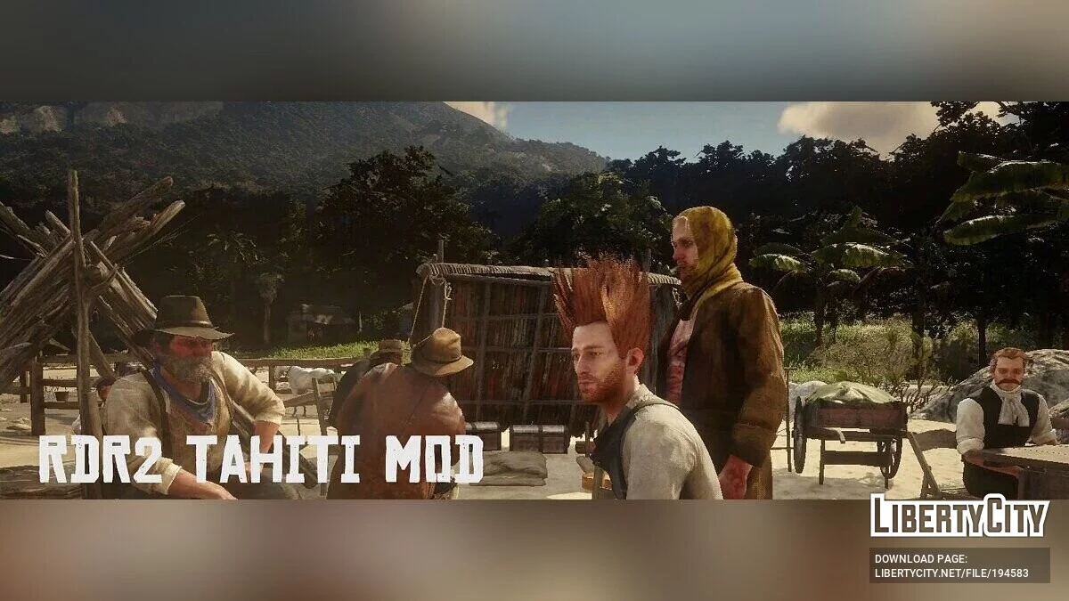 Tahiti Camp Mod & Teleport to Guarma (READ DESC) 1.0.0 / Red Dead Redemption 2