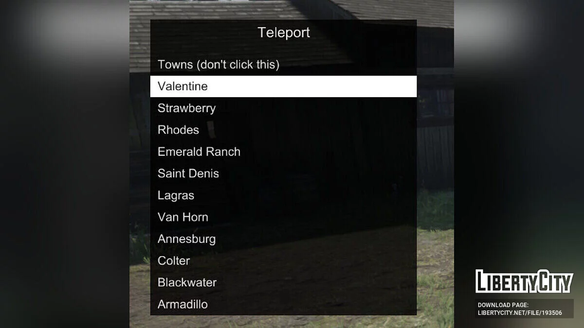 Новий Ist.ini для Lenny's Simple Trainer — всі предмети/персонажі/зброя [1.1.1] / Red Dead Redemption 2